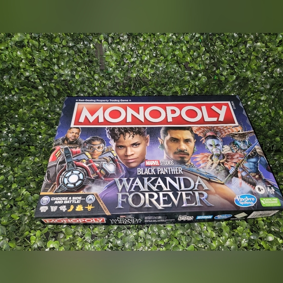 Monopoly: Marvel Studios' Black Panther: Wakanda Forever Edition Board Game - Picture 1 of 4